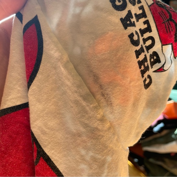 Vintage AOP Warner Bros Chicago Bulls taz tshirt - Picture 6 of 9